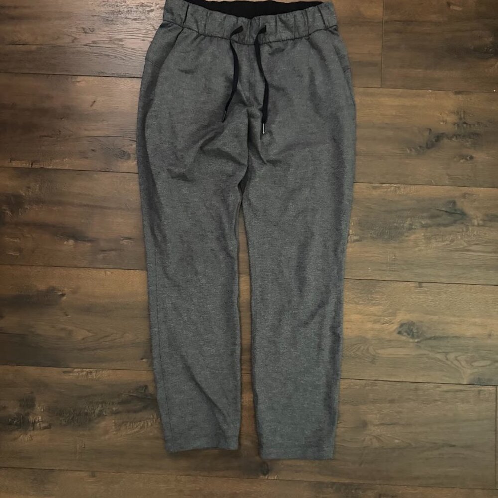 Lululemon Women’s On The Fly Pants Joggers Drawstring Gray - Picture 2 of 6